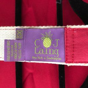 CJ Laing Red Skull & Crossbone Summer Belt